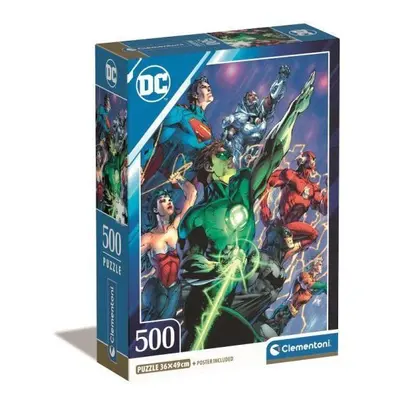 CLEMENTONI DC Comics Liga Spravedlnosti 500 dílků