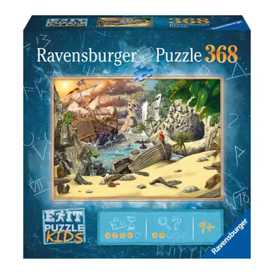 Ravensburger 129546 Exit KIDS: Piráti 368 dílků