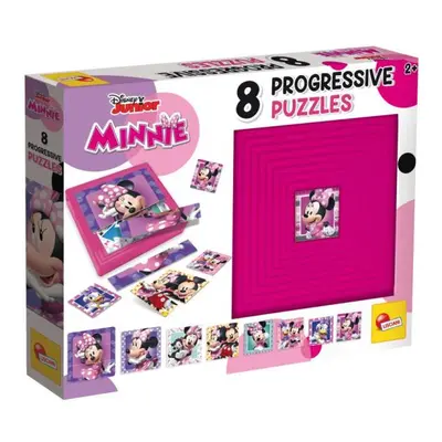 Progresivní puzzle 8 Minnie Mouse