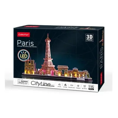 3D puzzle City Line LED Paris DANTE