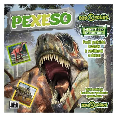 Jiri Models Pexeso v zošite Dinosaury