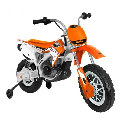 Injusa Dětská elektrická koloběžka Cross KTM SX Orange 12 V