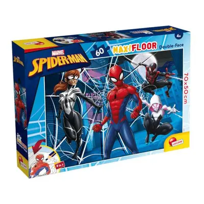 Oboustranné puzzle Maxi Floor 60 dílků Marvel Spiderman