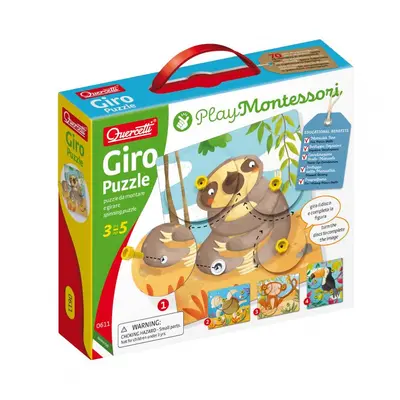 Quercetti Giro Puzzle spinning puzzle