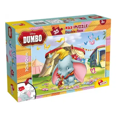 Oboustranné puzzle Maxi 35 dílků Dumbo 74150 LISCIANI