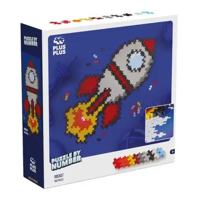 Plus Plus Puzzle podle čísla Rocket 500 dílků