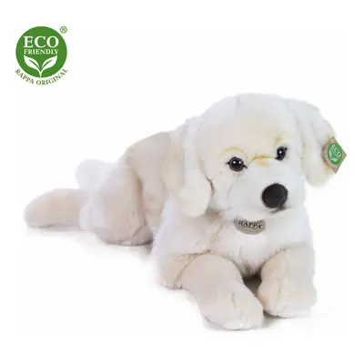 Plyšový pes retriever ležící 60 cm ECO-FRIENDLY