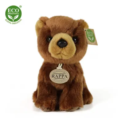 Eco-Friendly Rappa medvěd hnědý 18 cm