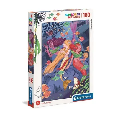 Clementoni - Puzzle 180 ks Mermaids - víly