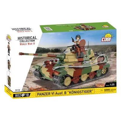 COBI 3113 Historical Collection WWII Panzer VI Ausf. B Königstiger Tiger