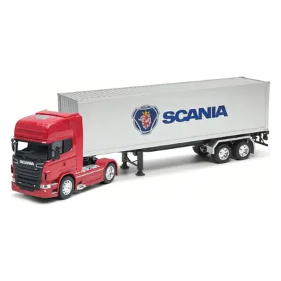 WELLY Truck s přívěsem 1:32 Scania V8