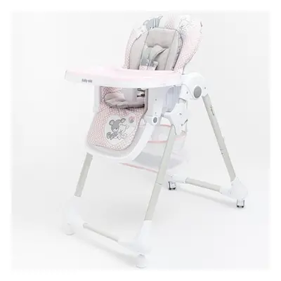 Jídelní židlička Baby Mix Infant pink