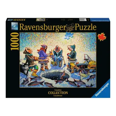 Ravensburger 2D Łowienie pod lodem 1000 dílků