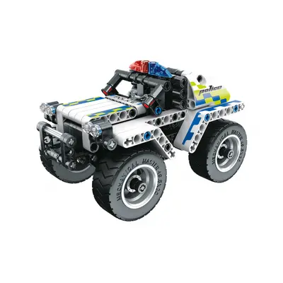 Wiky kreativita Stavebnice Policejní auto 16 cm