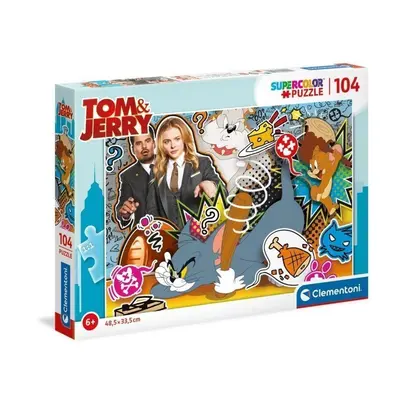 Clementoni - Puzzle 104 ks Tom Jerry