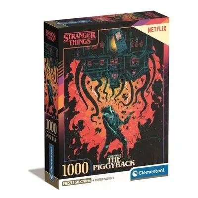 Clementoni Puzzle 1000 dílků Kompaktní Netflix Strangers Things 39861