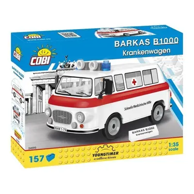 COBI 24595 Youngtimer Automobil Barkas B1000 sanitka