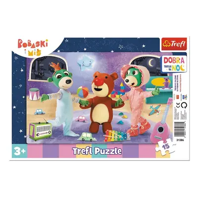 Trefl | Puzzle 15 ks Dobrou noc - čas na spaní