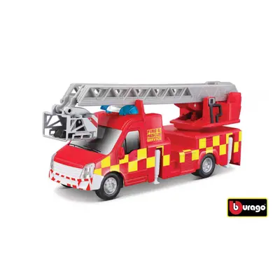 Bburago 1:43 servisní vozidlo Hasičské auto s žebříkem