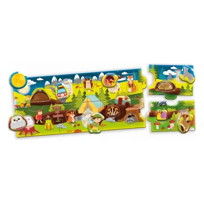 Carotina baby Puzzle panorama Forest LISCIANI