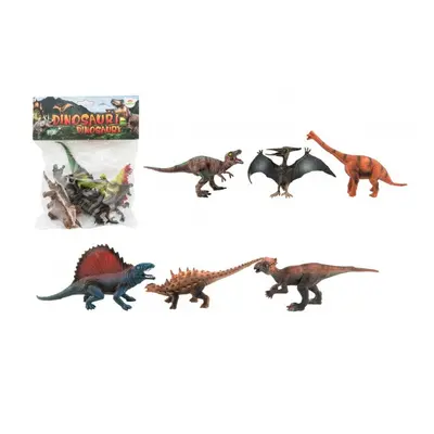 Teddies Dinosaurus plast 14-19cm 6ks v sáčku