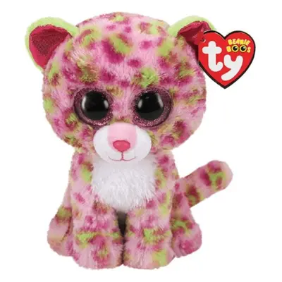 TY BEANIE BOOS Lainey růžový leopard 24cm