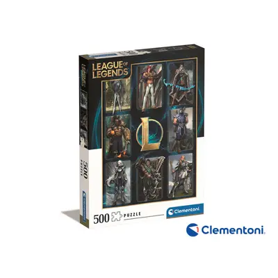 Clementoni - Puzzle 500 LEAGUE of Legends