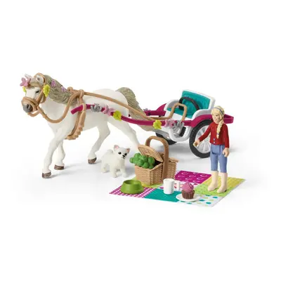 Schleich Horse Club Small carriage for the big horse show 42467