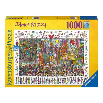 Ravensburger James Rizzi Times Square 1000 dílků