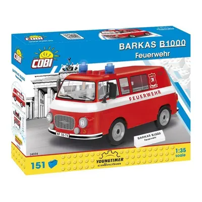 COBI 24594 Youngtimer Automobil Barkas B1000 hasiči