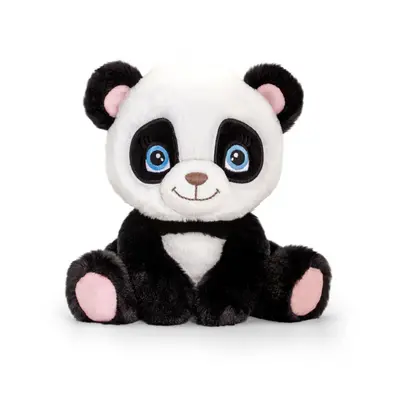 Keel Toys SE1089 Keeleco Panda - eko plyšová hračka 16 cm