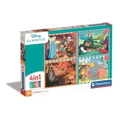 Clementoni 4v1 Puzzle Disney Classic 21523