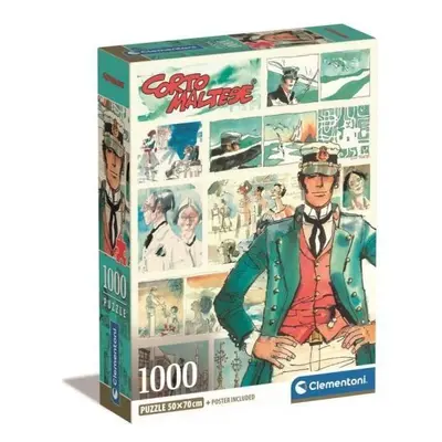 CLEMENTONI Corto Maltese Dobrodružný námořník 1000 dílků