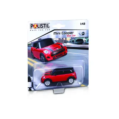 Polistil Mini Cooper Slot car 1:43 Red