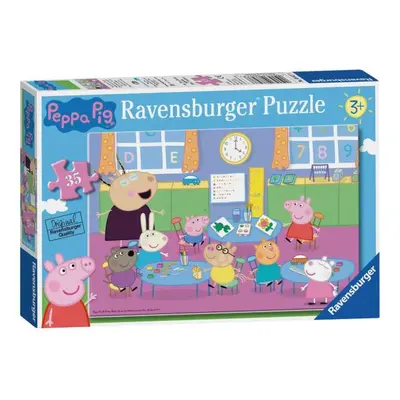 Ravensburger Prasátko Peppa a celá třída 35 dílků