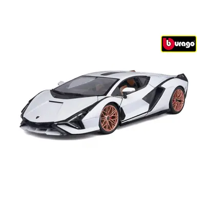 Bburago 1:18 TOP Lamborghini Sián FKP 37 White/Black