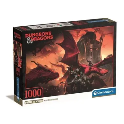 Clementoni Puzzle 1000 dílků Dungeons Dragons