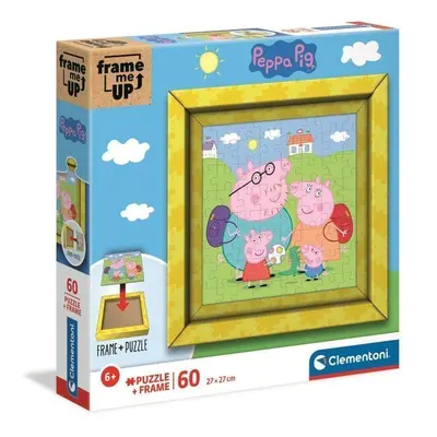 Clementoni Peppa Pig Puzzle 60 ks v rámečku