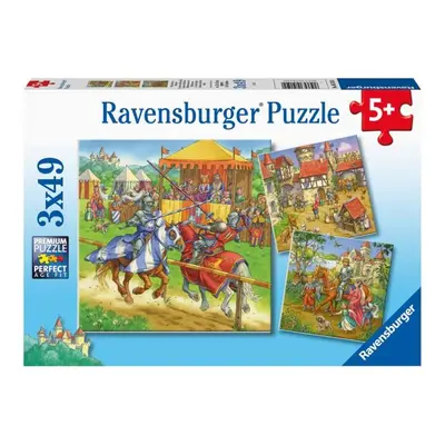 RAVENSBURGER Rytířský turnaj 3 x 49 dílků