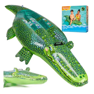 Bestway nafukovací krokodýl 41477 Buddy croc rider MAXI 1,52x0,71 m