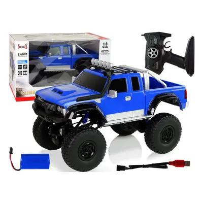 Auto Off-Road R/C 2,4G Climbing 1:8 modré 4x4