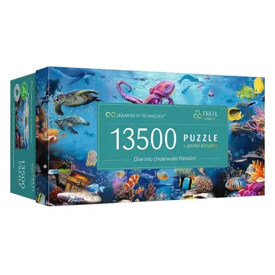 Puzzle Prime 13500 dílků Ponořte se do podvodního ráje