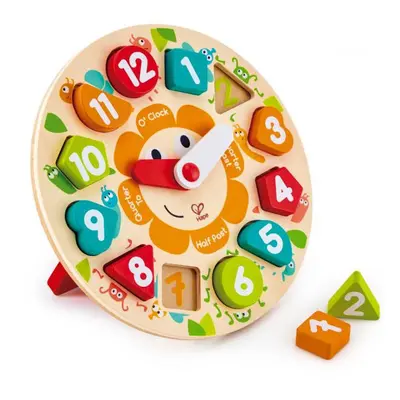 Hape puzzle hodiny