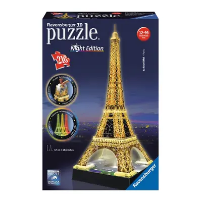 Ravensburger 3D puzzle Eiffelova věž LED 216 dílků