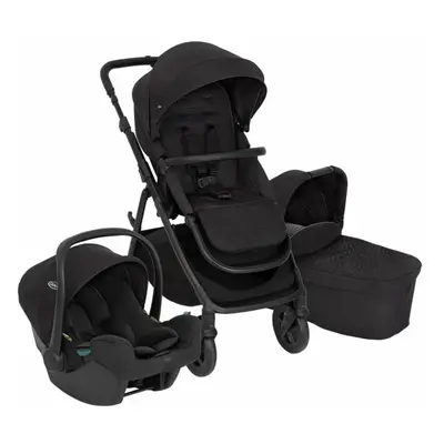 GRACO Wózek NEAR2ME DLX TRIO MIDNIGHT zestaw 3w1