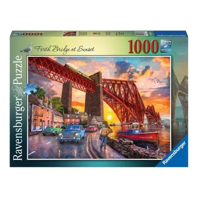 RAVENSBURGER Forth Bridge při západu slunce Skotsko 1000 dílků