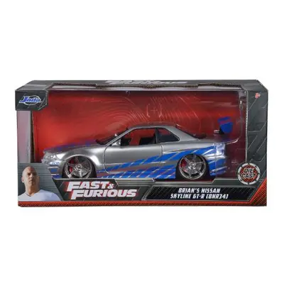 Auto FastFurious Rychle a zběsile 2002 Nissan Skyline 1:24 JADA Dickie