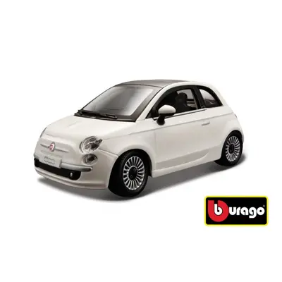 Bburago 1:24 Fiat 500 (2007) White