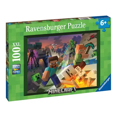 Ravensburger Minecraft Monstra z Minecraftu 100 dílků