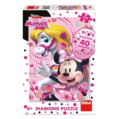 Dino Minnie Mouse diamond 200 dílků